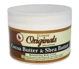 Ultimate Orginals Cocoa Butter & Shea Butter Moisturizing Body Cream 8oz