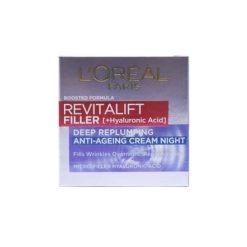 L'oreal Revitalift Filler(+Hyaluronic Acid) Deep Replumping Anti-Ageing Cream Night 50ml