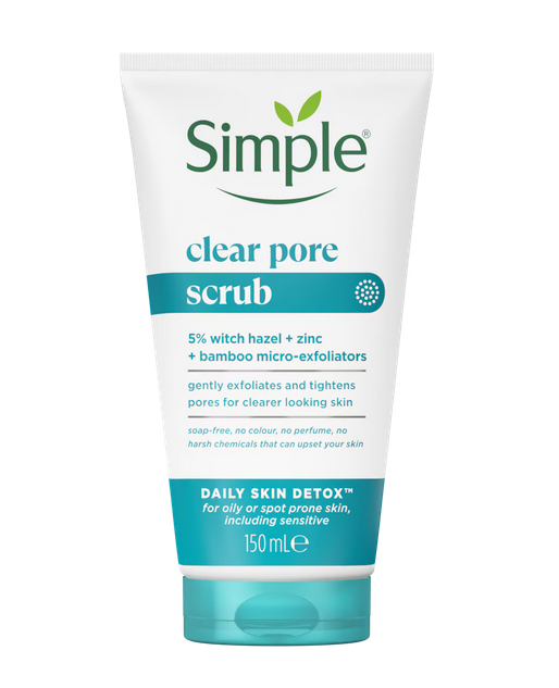 Simple Daily Skin Detox Clear Pore Scrub 150ml