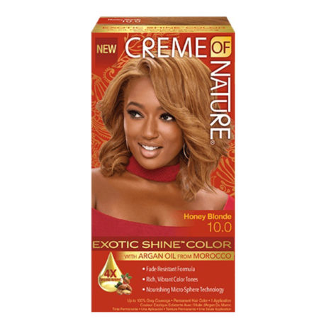 CREME OF NATURE EXOTIC SHINE HAIR COLOR HONEY BLONDE C41