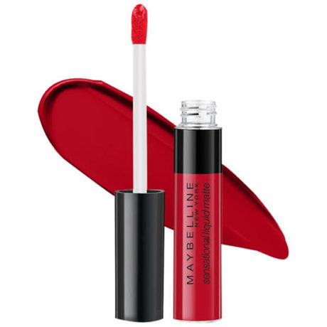 MAYBELLINE SENSATIONAL LIQUID MATTE FLUSH IT RED 03