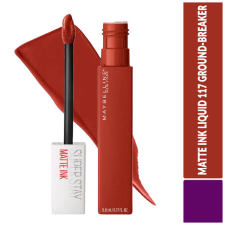 MAYBELLINE SUPERSTAY MATTE LIQUID INK GROUND BREAKER 117