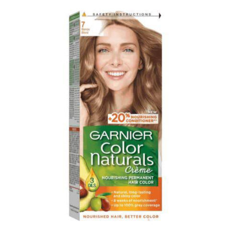 GARNIER COLOR NATURALS NOURISHING PERMANENT HAIR COLOR BLONDE 7.0