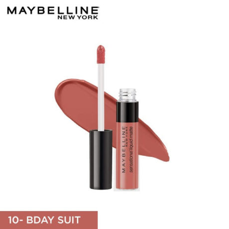 MAYBELLINE SENSATIONAL LIQUID MATTE SUIT ON 10