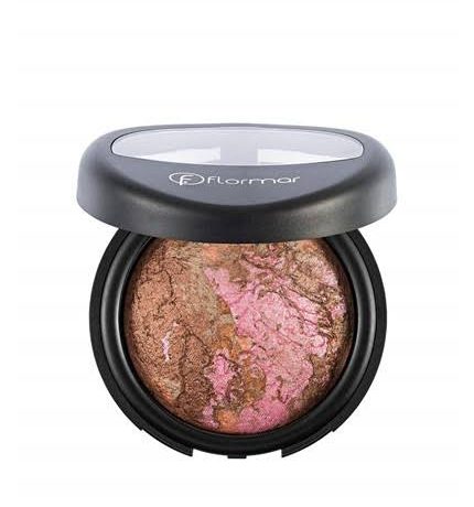 FLORMAR BAKED POWDER MARBLE PINK GOLD 025