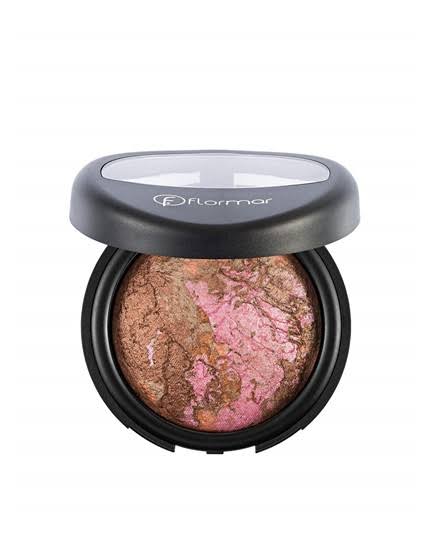 FLORMAR BAKED POWDER MARBLE PINK GOLD 025