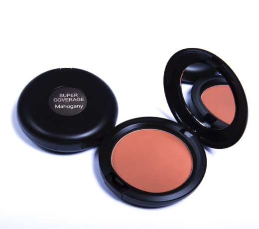 PAULINE COSMETICS SUPER COVERAGE COMPACT POWDER MAHOGANY 04