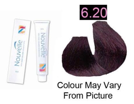 NOUVELLE NEW GENERATION HAIR COLOR CREAM DARK VIOLET BLONDE 6.20