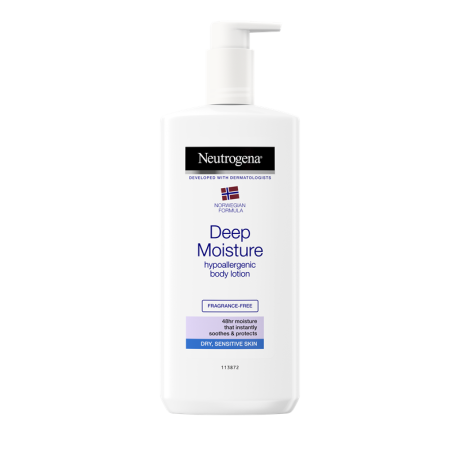 Neutrogena Deep Moisture Hypoallergenic Body Lotion 400ml