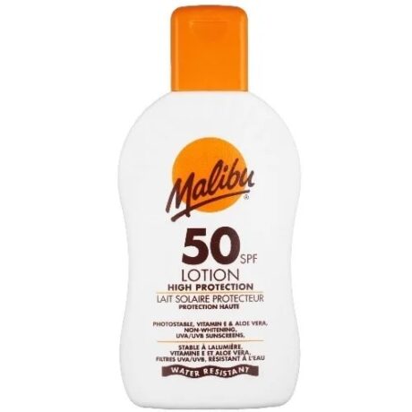 Malibu High Protection Sunscreen Spf50 200Ml