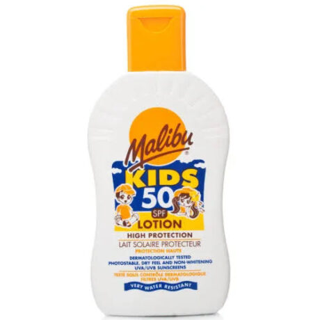 Malibu Kids High Protection Sunscreen Spf50 200Ml