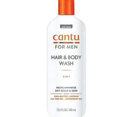 Cantu For Men 2 in 1 Hair & Body Wash 13.5Oz