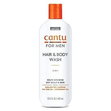 Cantu For Men 2 in 1 Hair & Body Wash 13.5Oz