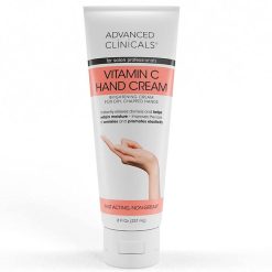 Advanced Clinicals Vitamin C Hand Cream 8Oz
