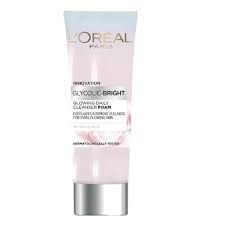 L'Oreal Innovation Glycolic-Bright Glowing Daily Cleanser Foam 100Ml