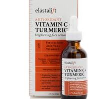 Elastalift Vitamin C+ Tumeric Brightening Face Serum 74Ml