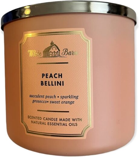 White Barn Peach Bellini Candle 411G