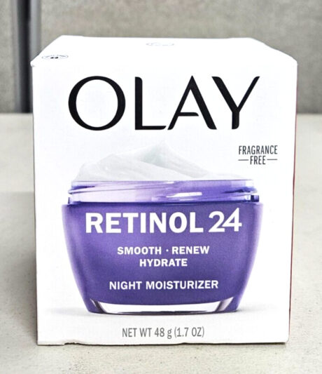 Olay Retinol 24 Smooth Renew Hydrate Fragrance Free Night Moistulizer