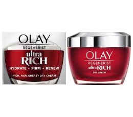 Olay Regenerist Ultra Rich Hydrate. Firm. Renew Non- Greasy Day Cream 50ml