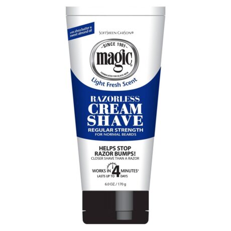 Magic Razorless Cream Shave Regular Strength 170Gm