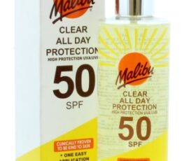 Malibu Clear All Day Protection Spf50 Spray 250Ml