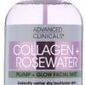 Advanced Clinicals Collagen + Rosewater Facial Mist 8 Oz