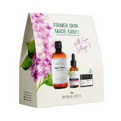 Bio Balance Vegan Collagen Toner + Collagen-Vitamin C Serum + Super Lift Cream Kit