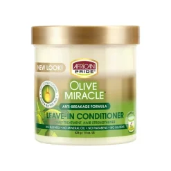African Pride Olive Miracle Anti-Breakage Leave-In Conditioner 15oz