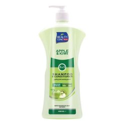Beauty Clinic Plus Apple & Kiwi 2 in 1 Shampoo & Conditioner 1000ml