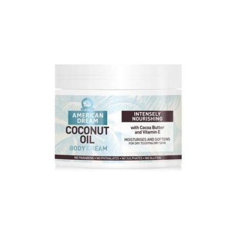 American Dream Coconut Oil Body Cream with Cocoa Butter & Vitamin E (500ml)