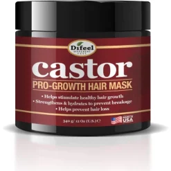 Difeel Castor Pro-Growth Hair Mask 12oz