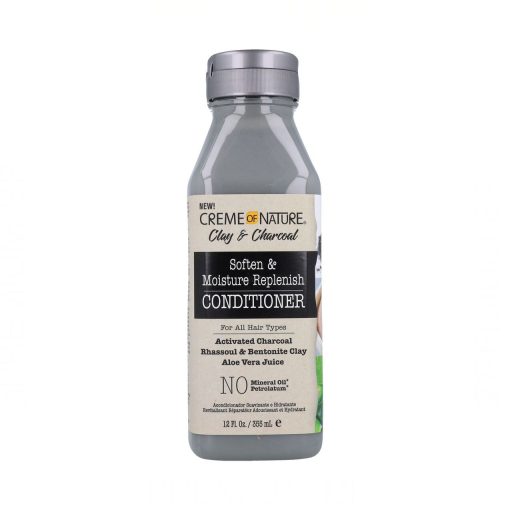 Crème of Nature Clay & Charcoal Moisture Replenish Conditioner 355ml