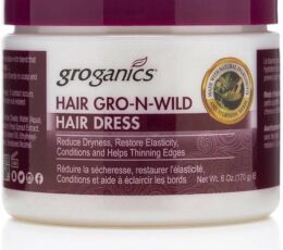 Groganics Hair Gro-N- Wild Conditioning Creme 6Oz