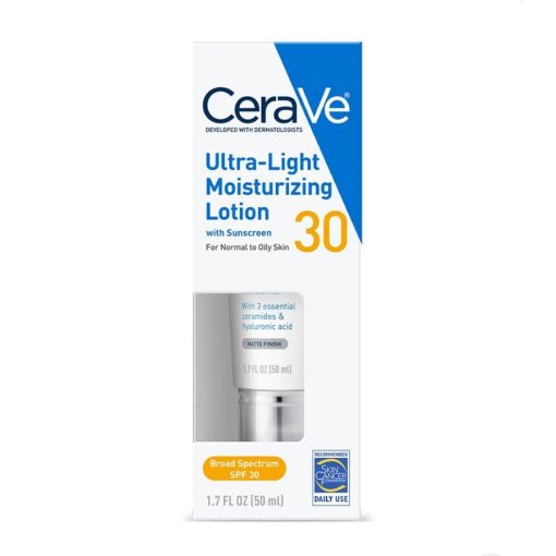 Cerave Ultra-Light Moisturizing Lotion For Normal To Oily Skin SPF 30 50ml