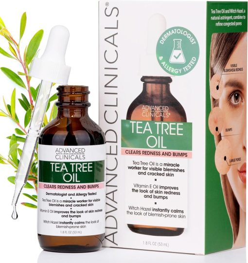 Advanced Clinicals Tea Tree Oil For Redness And Bumps 53ml