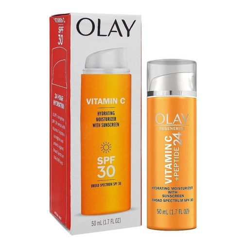 Olay Vitamin C Hydrating Moisturizer With Suncreen 50ml
