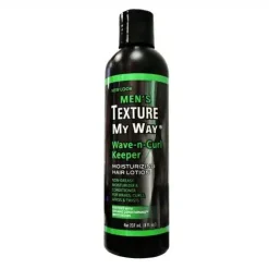 Texture My Way Men's Wave-n-Curl Keeper Moisturizing Hair Lotion 237ml