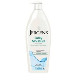 Jergens Daily Moisture, Dry Skin Moisturizer with Silk Proteins & Citrus Extracts