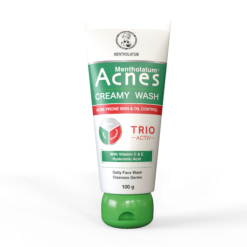 Mentholatum Acnes Creamy Wash Trio Activ