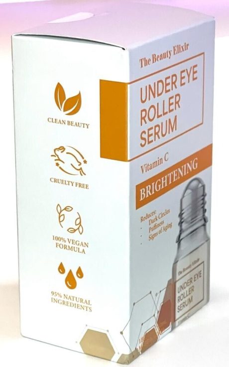 The Beauty Elixir Under Eye Roller Serum Vitamin C brightening 50ml