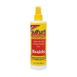 Sulpur8 Medicated Dandruff Treatment For Braids 356ml