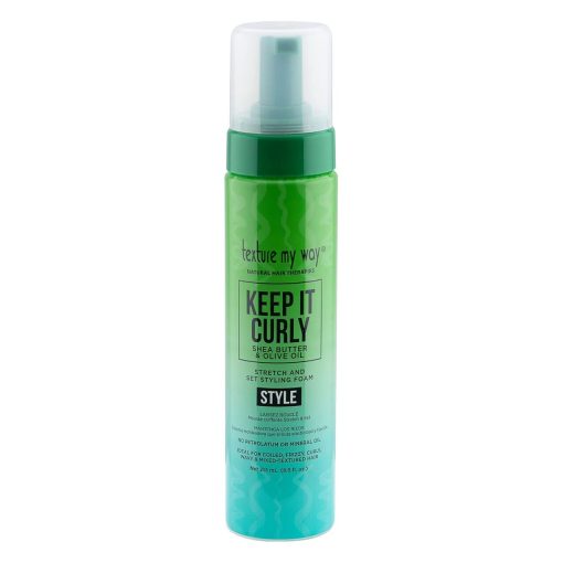Texture my way Keep It Curly Shea Butter & Olive Styling Foam  251 ml