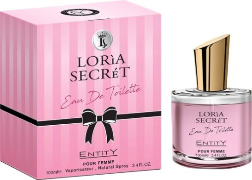 Entity Classic  Loria Secret  Eau De Toilette  Natural Spray 100ml