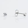 Stainless Tiff 4mm Cubic Zirconia TT-742W