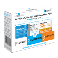 La Roche- Posay Effaclar Acnes Routine Kit 3 in 1
