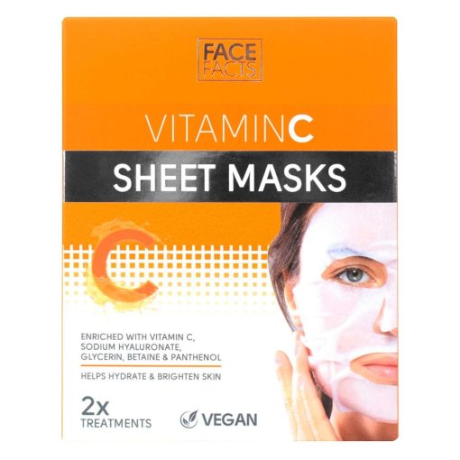 Face Facts Vitamin C Sheet Masks 2X