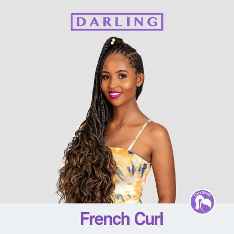 Darling French Curl Braid