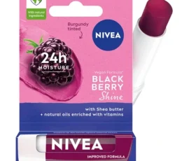 Nivea Black Berry Shine Lip Balm 4.8g