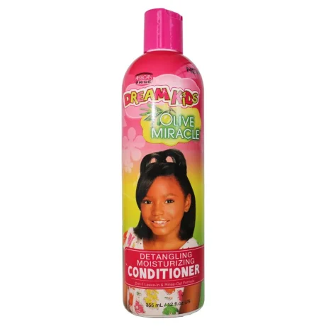 African Pride Dream Kids Olive Miracle Detangling Moisturizing Conditioner 355ml