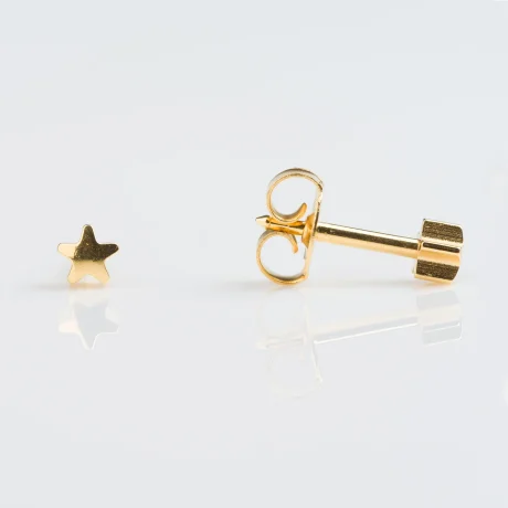 Studex Sensitive Gold Plated Regular Star PR-R501Y-STX